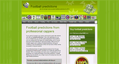 Desktop Screenshot of football-capper.com